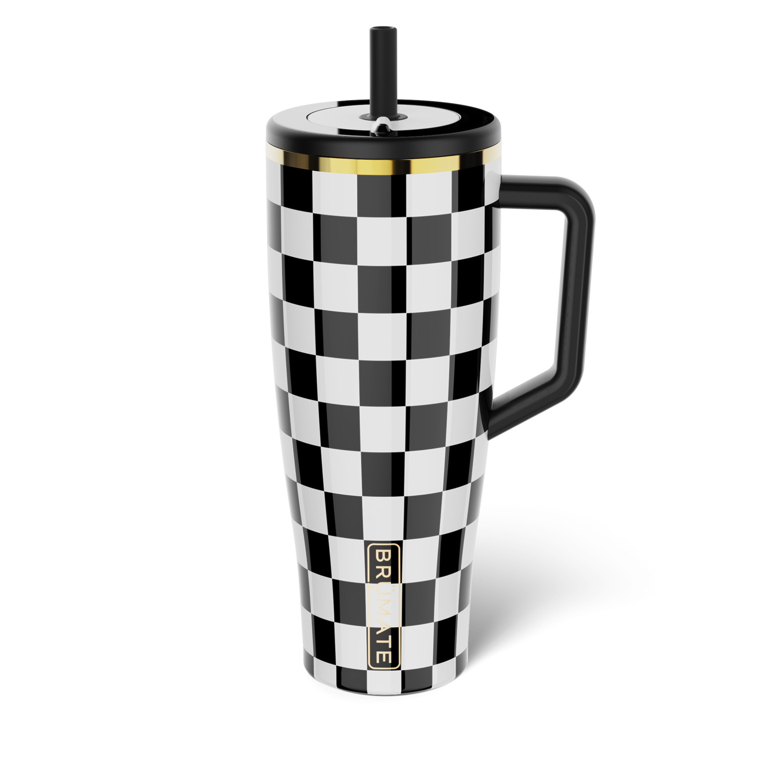 Era 40oz | Black & White Checker - Fresh Routine