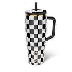 Era 40oz | Black & White Checker - Fresh Routine