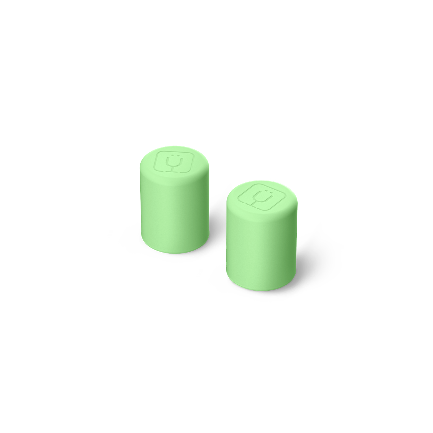 Magnetic Straw Cover | Kiwi | 2-Pack - Simple Swap
