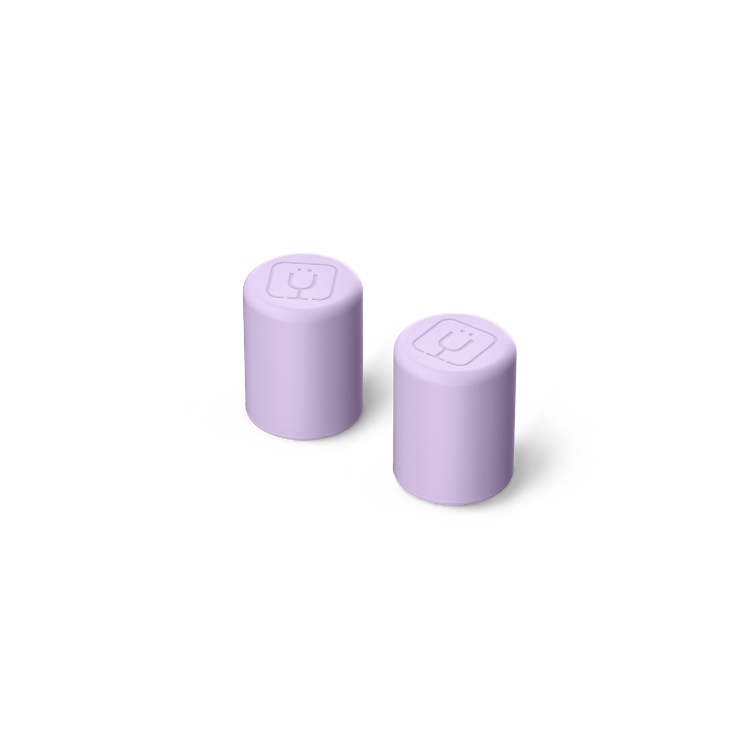 Magnetic Straw Cover | Lavender | 2-Pack - Fresh Seal