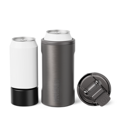 Hopsulator Trio | Black Stainless | 12/16oz Standard Cans - Clean Start