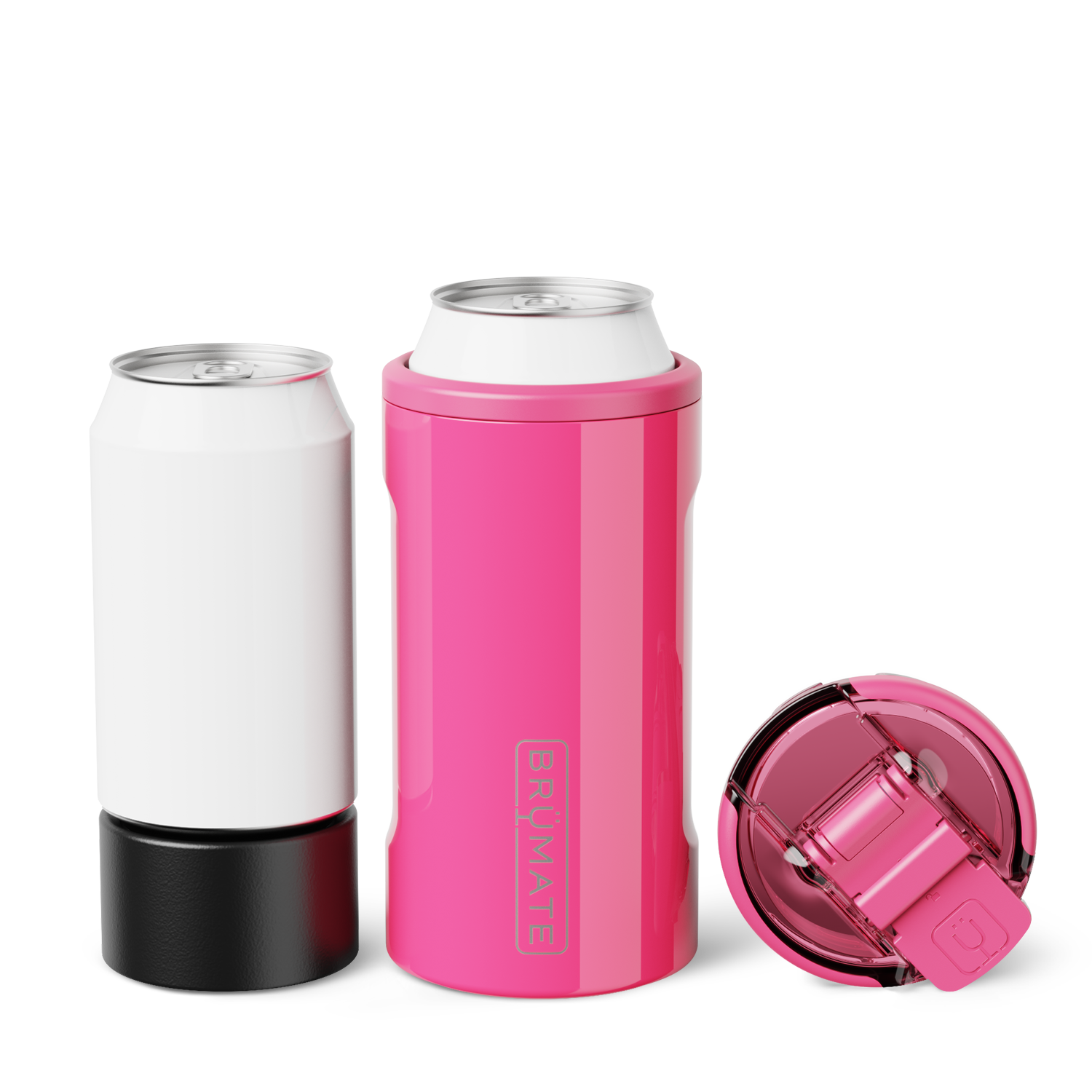 Hopsulator Trio | Neon Pink | 12/16oz Standard Cans - Gentle Care