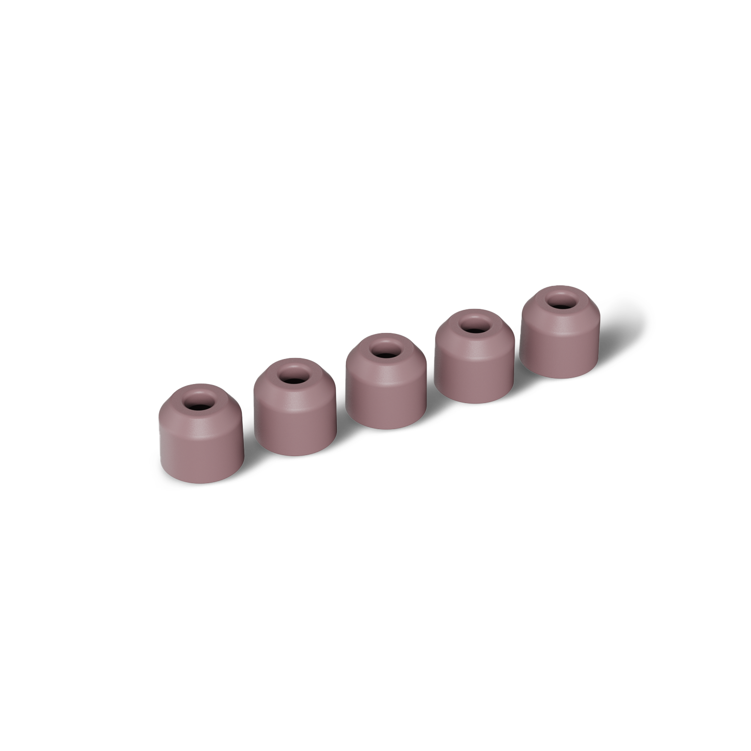 Paragon Replacement Mouth Piece - Rose Taupe (Pack of 5) - Smooth Sip