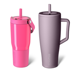 Resa 25oz + Era 40oz Bundle | Neon Pink & Lilac Dusk - Clean Start