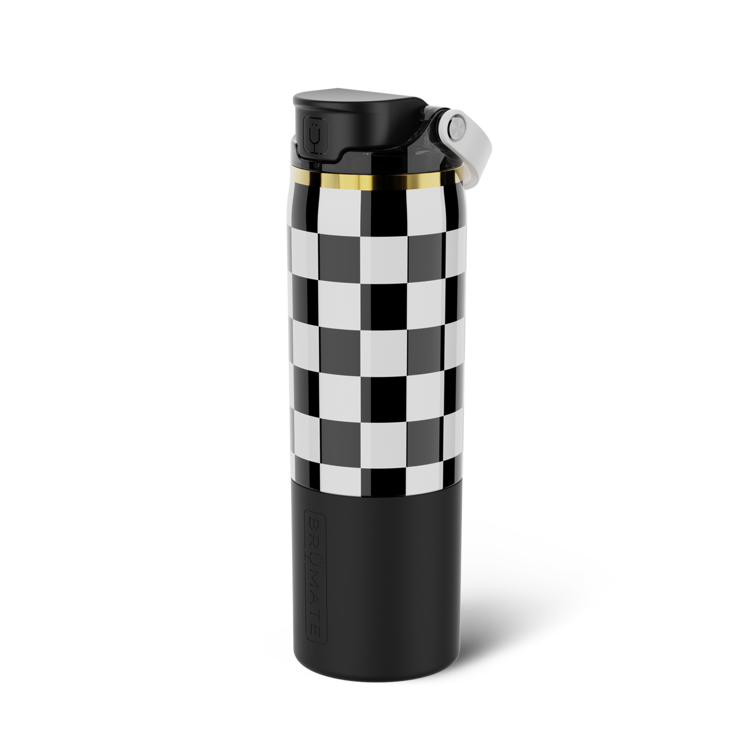 Rise 25oz | Black & White Checker - Simple Care
