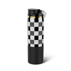 Rise 25oz | Black & White Checker - Simple Care