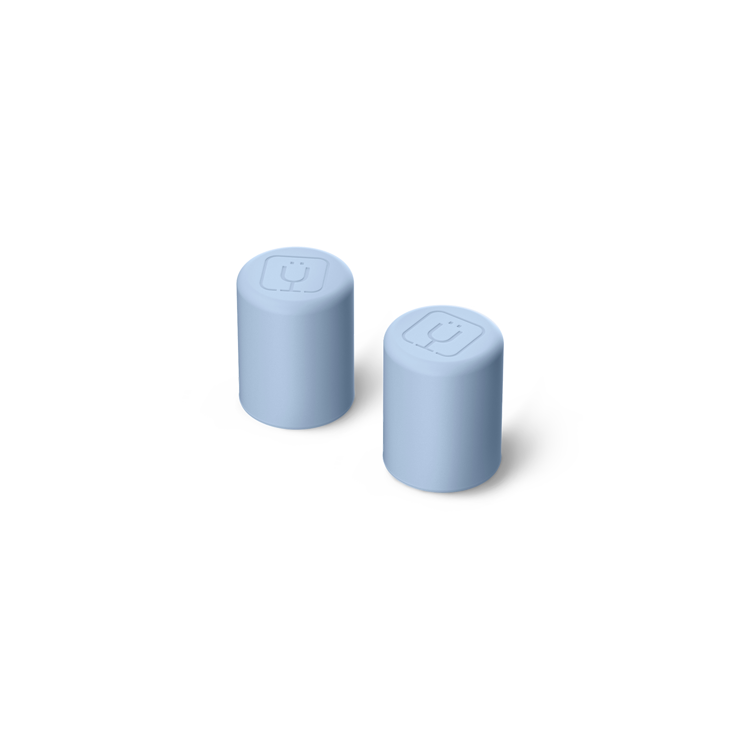 Magnetic Straw Covers | Capri | 2-Pack - Smooth Sip