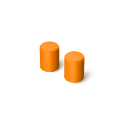 Magnetic Straw Cover | Clementine | 2-Pack - Simple Swap