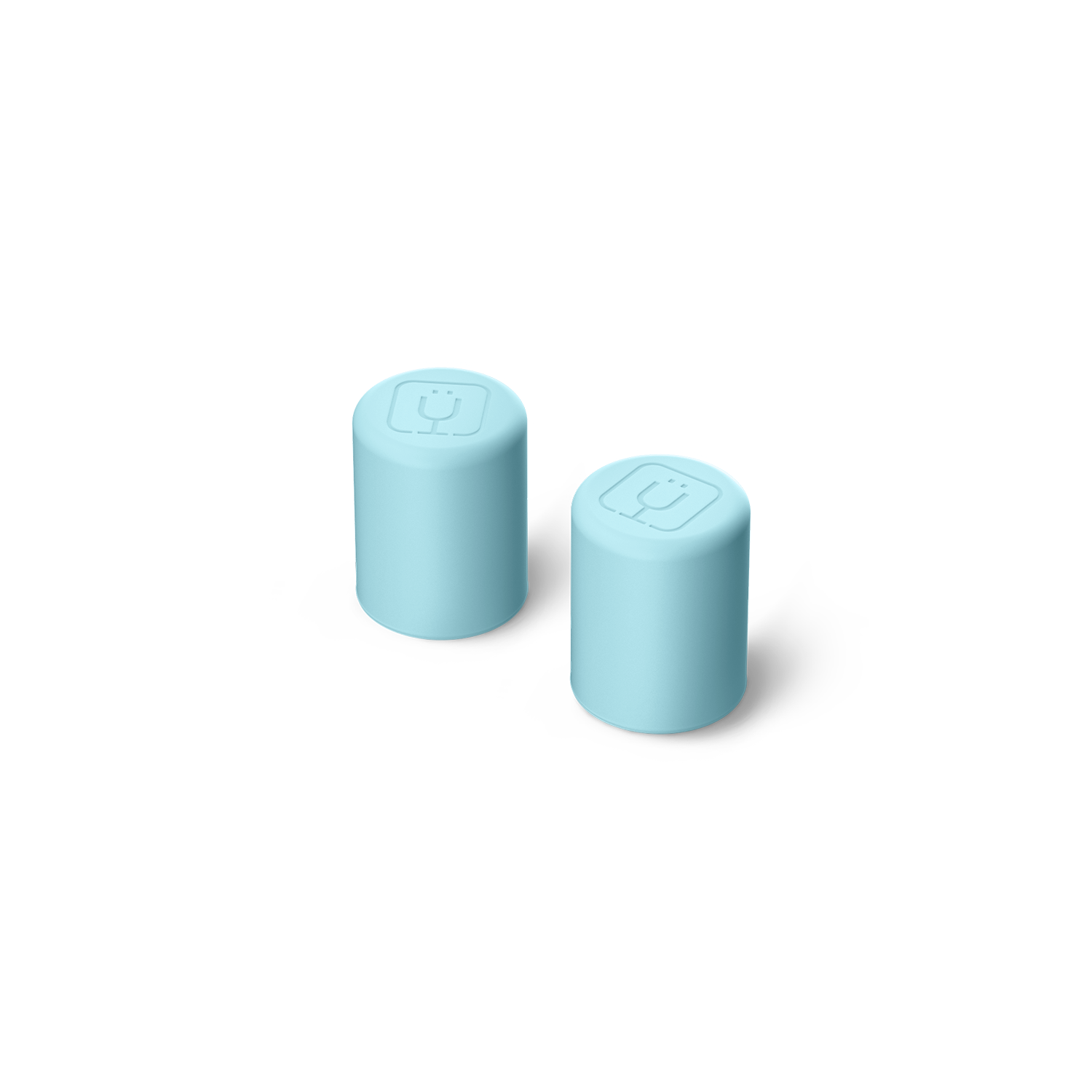 Magnetic Straw Cover | Glacier | 2-Pack - Fresh Seal