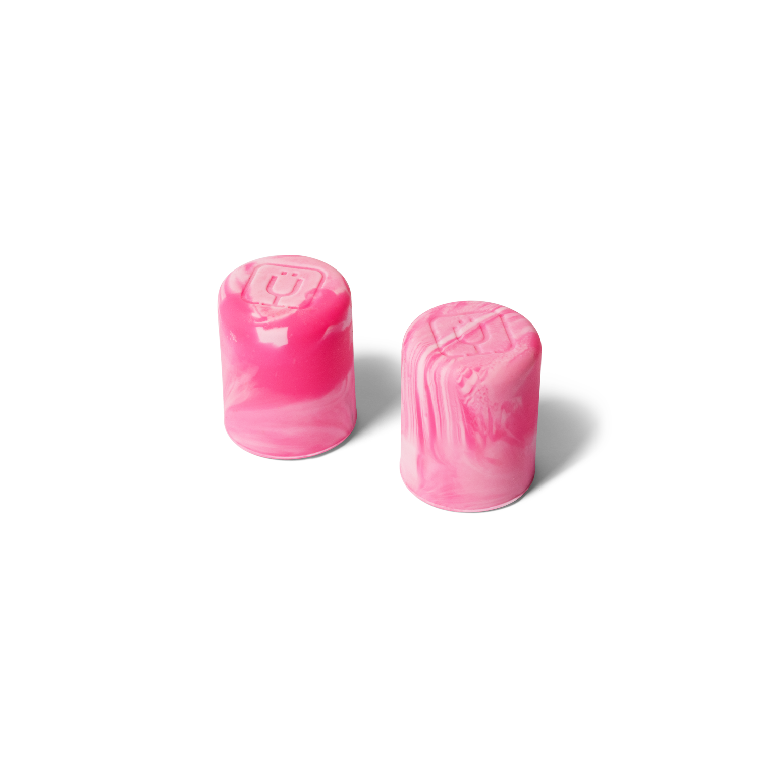 Magnetic Straw Cover | Pink Swirl | 2-Pack - Simple Swap