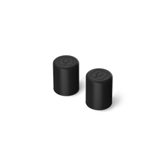 Magnetic Straw Cover | Black | 2-Pack - Simple Fit