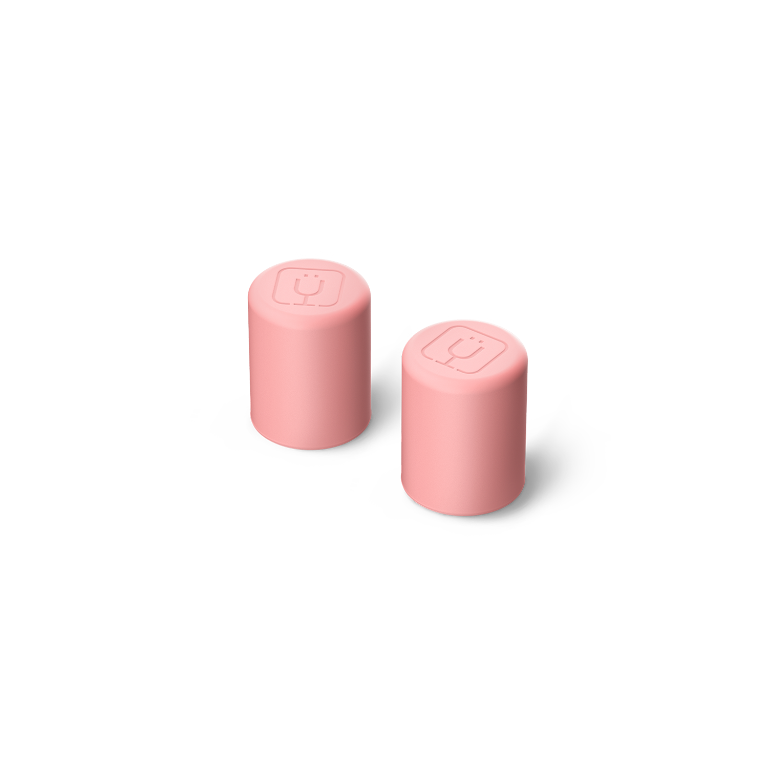 Magnetic Straw Cover | Guava | 2-Pack - Simple Fit