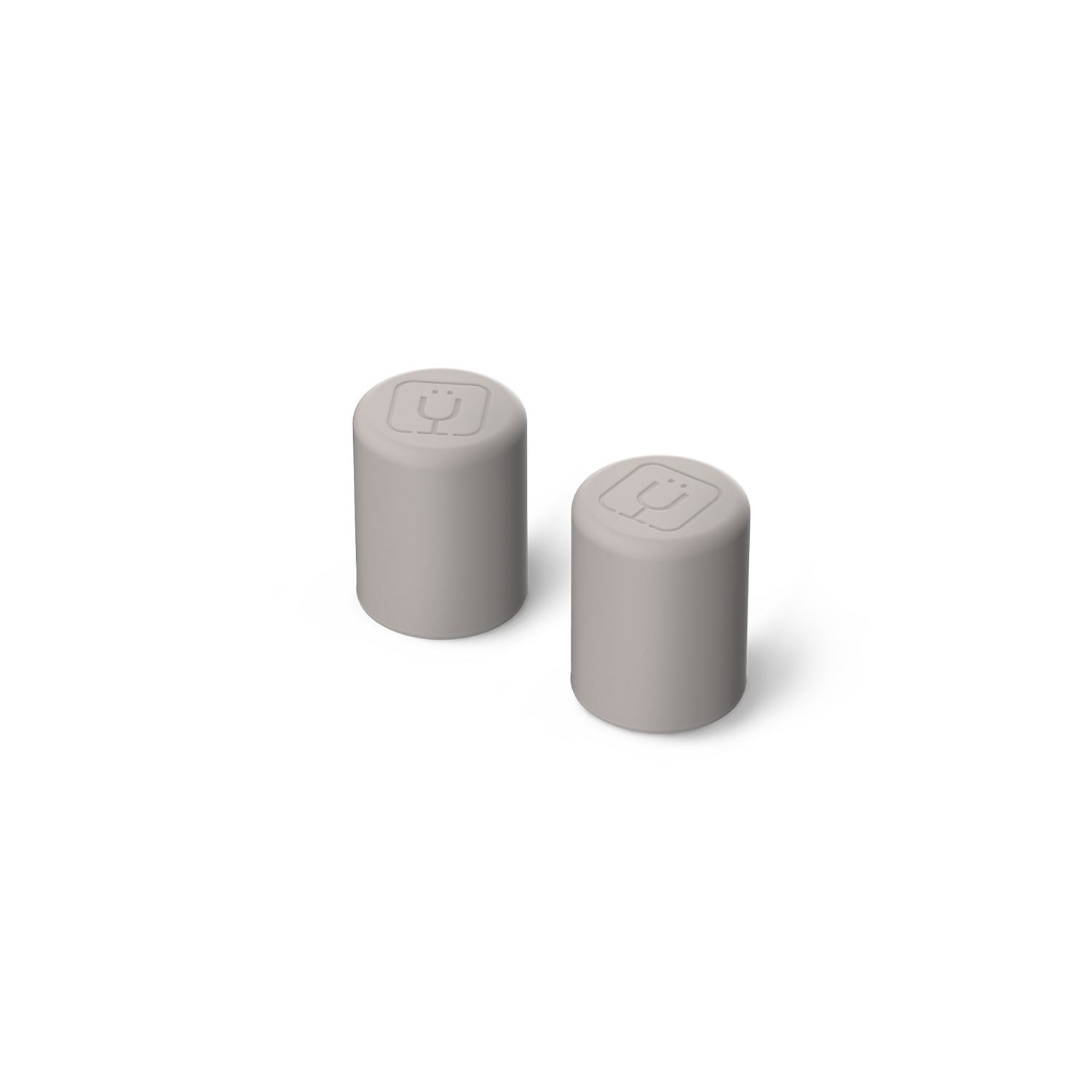 Magnetic Straw Cover | Mocha | 2-Pack - Smooth Sip