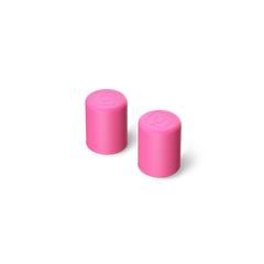 Magnetic Straw Cover | Neon Pink | 2-Pack - Simple Swap