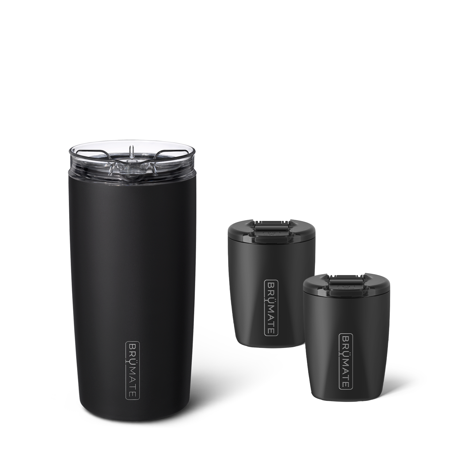 On The Rocks Bundle | Matte Black | 49/12oz - Simple Care