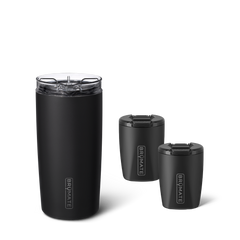 On The Rocks Bundle | Matte Black | 49/12oz - Simple Care