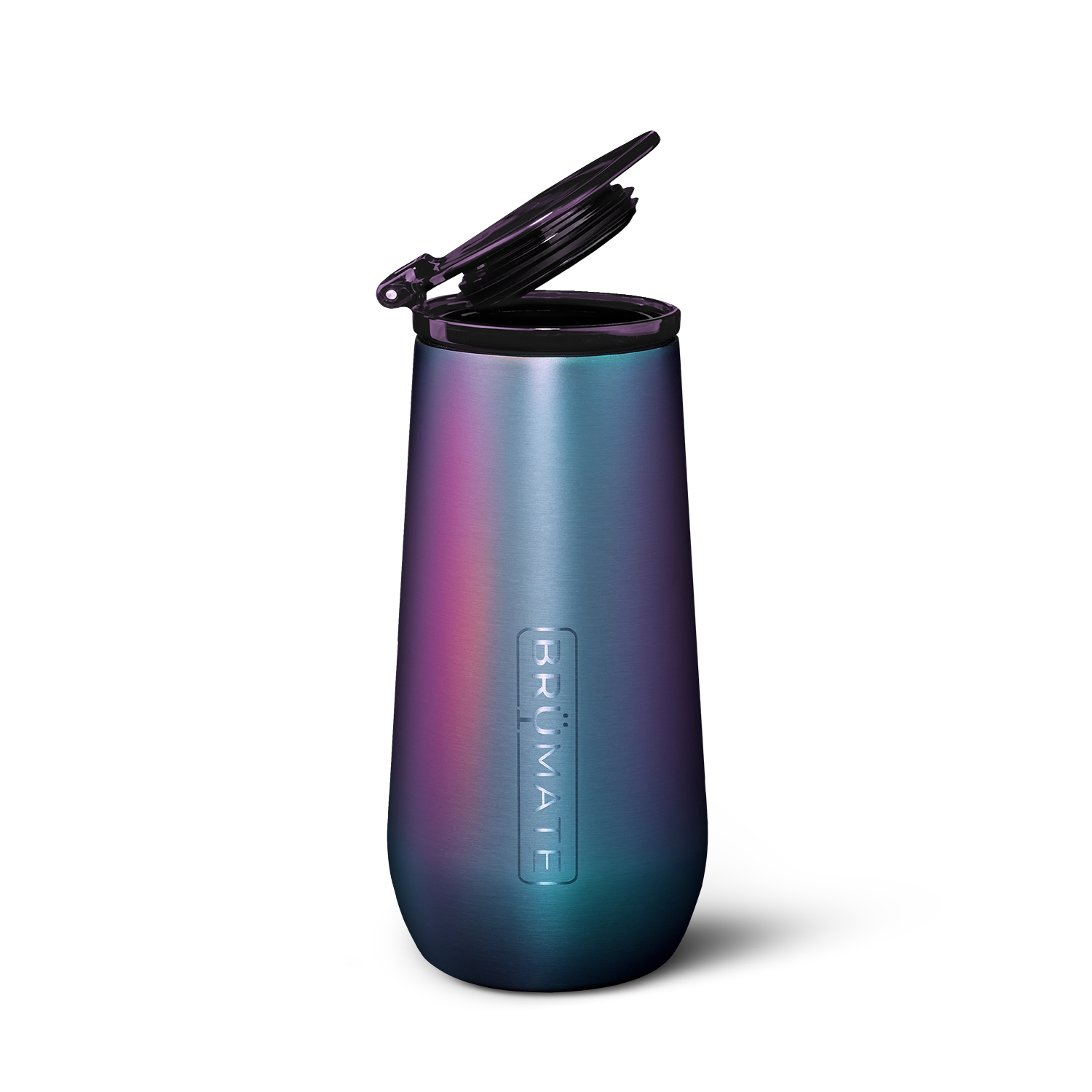 Champagne Flute | Dark Aura | 12oz - Bright Pour