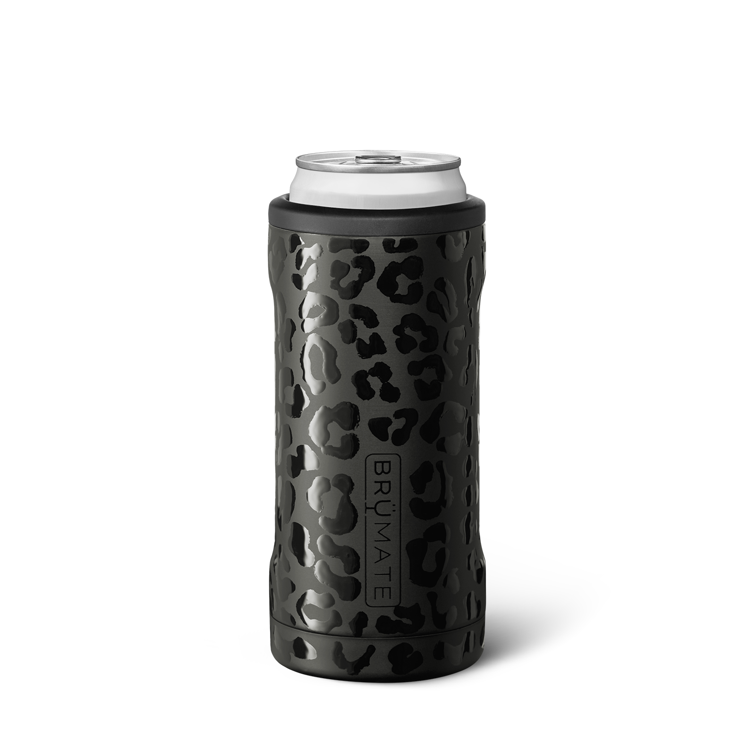 Hopsulator Slim | Onyx Leopard | 12oz Slim Cans - Travel Cool